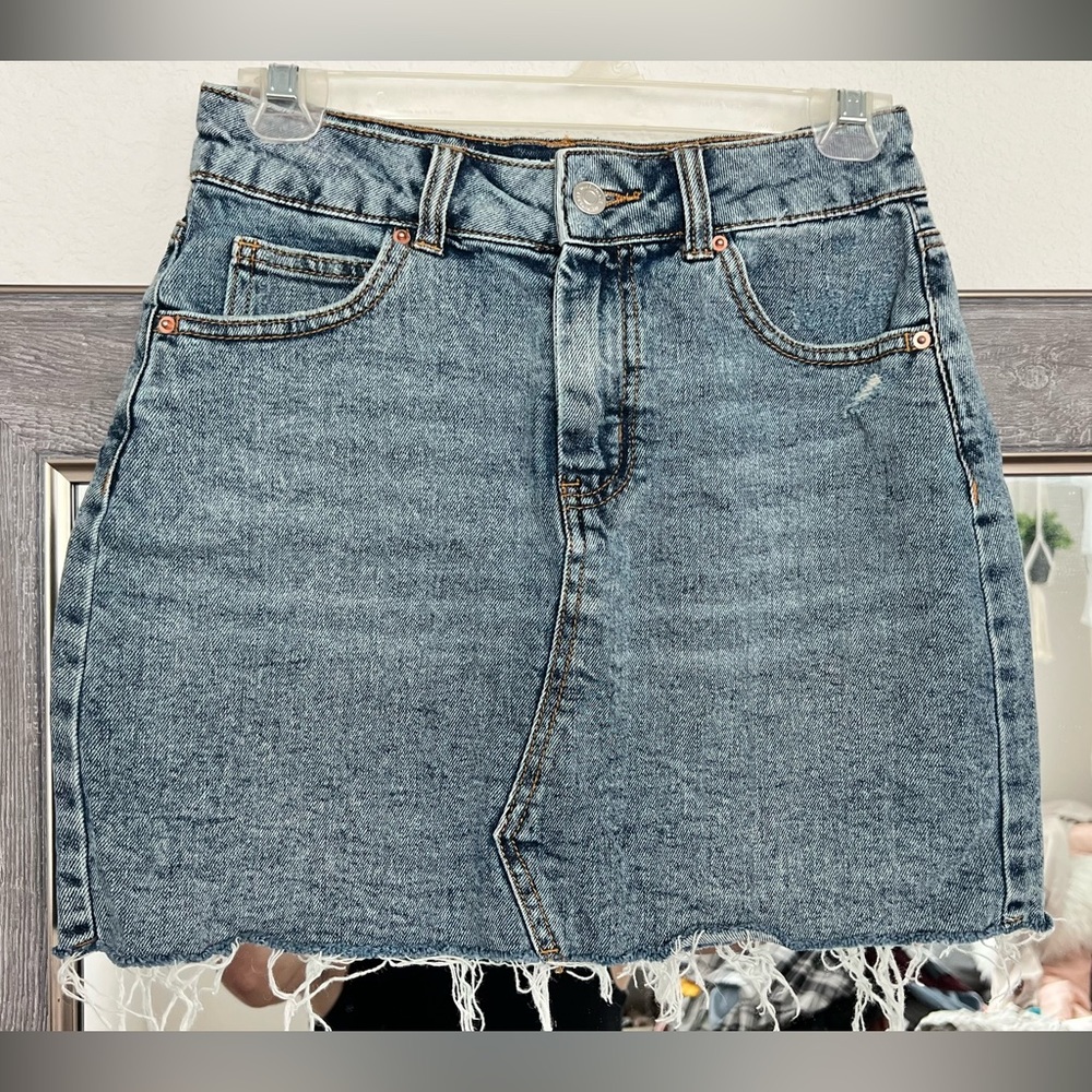 Wild Fable Jean Skirt